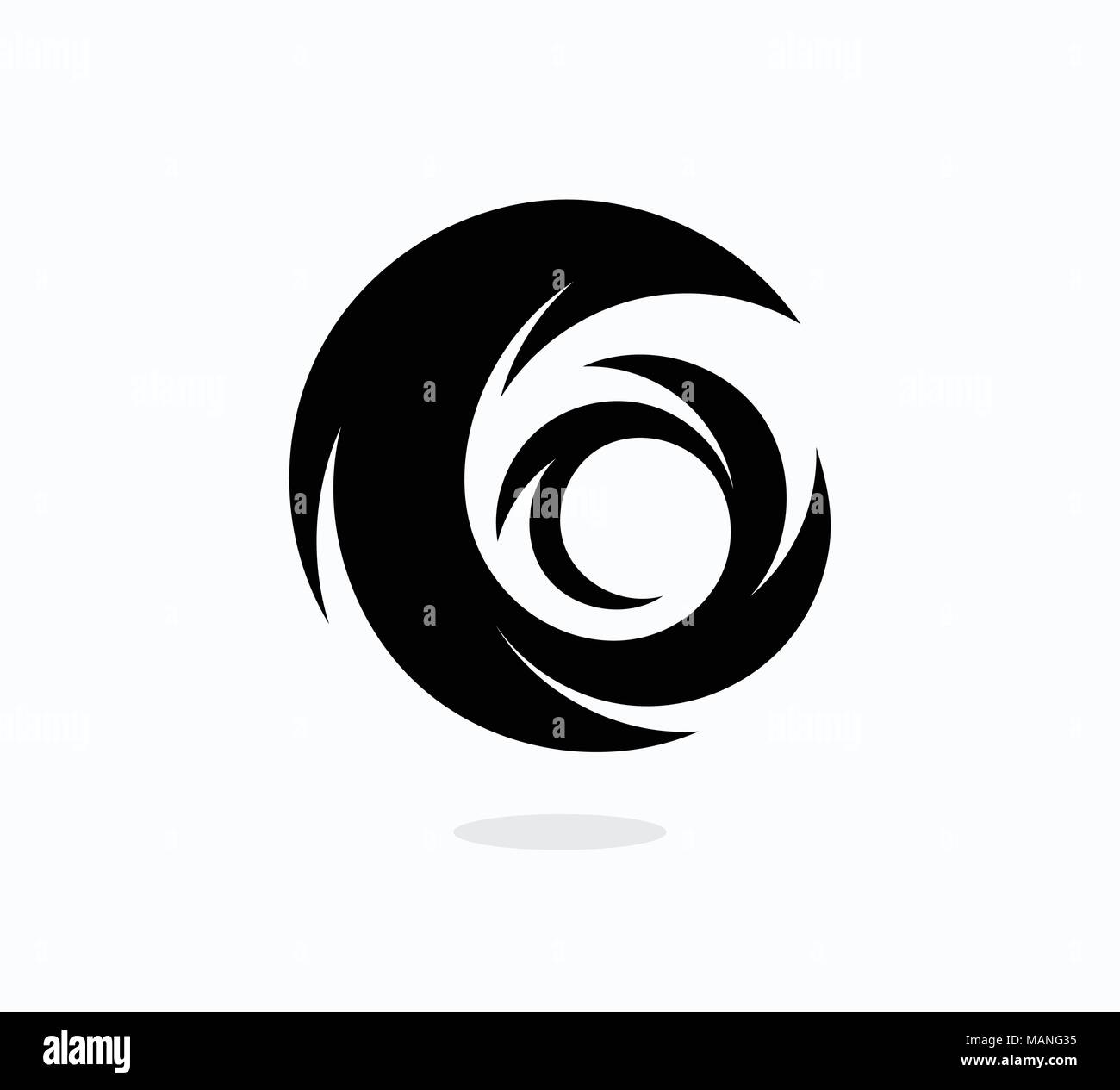 Tornado hurricane icon symbol storm Royalty Free Vector