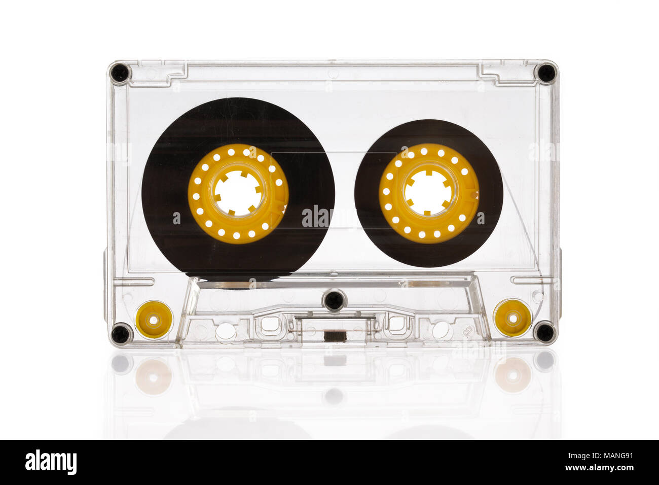 Cassette isolated on white background Stock Photo