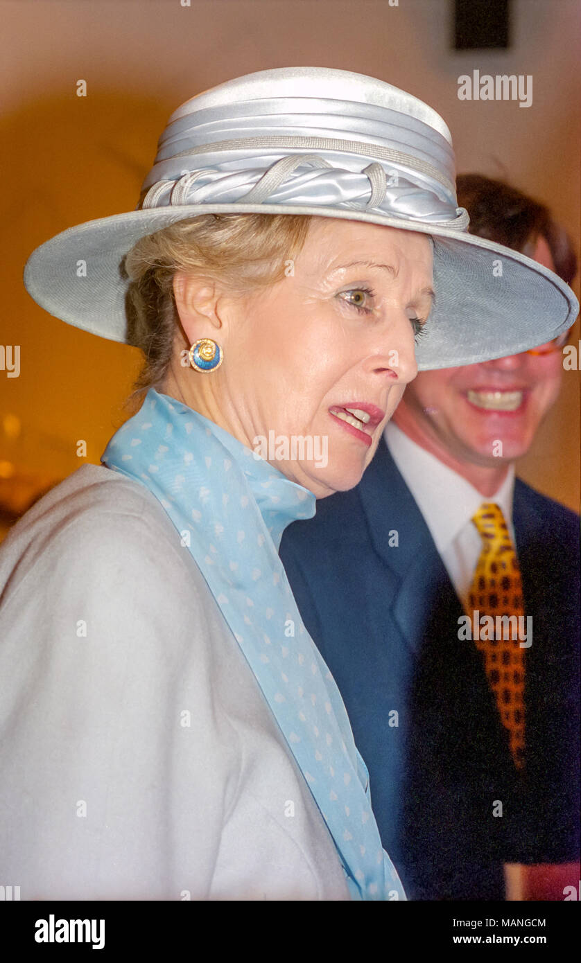 Princess Alexandra on a royal visit to Pallant House Gallery in Chichester Stock Photo