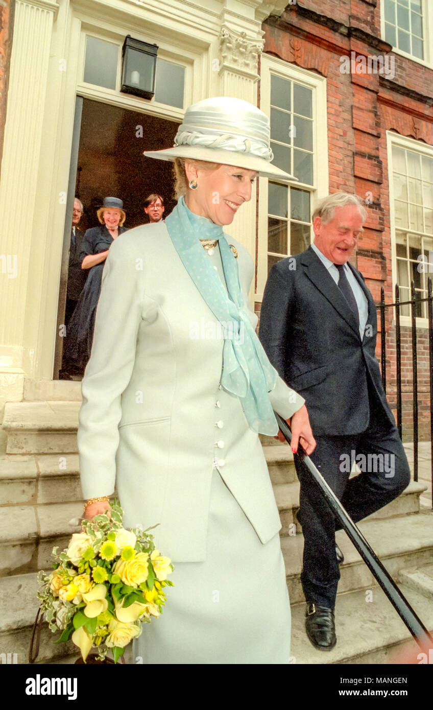 Princess Alexandra on a royal visit to Pallant House Gallery in Chichester Stock Photo