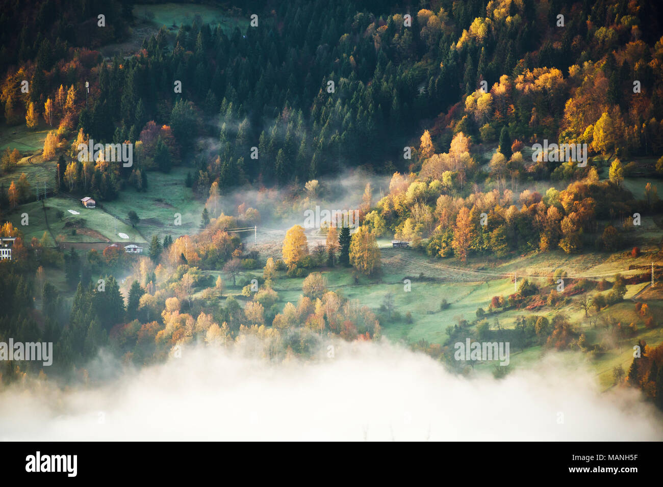 Panoramic shot beautiful hills hi-res stock photography and images - Alamy