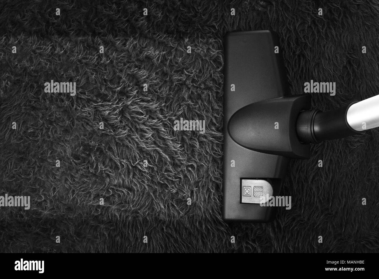 Vacuum cleaner Black and White Stock Photos & Images - Alamy