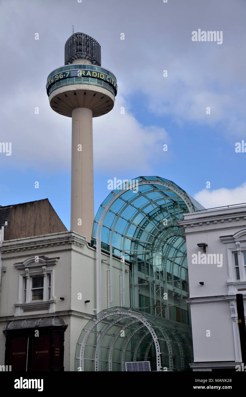 The Radio City tower in Liverpool, England Stock Photo