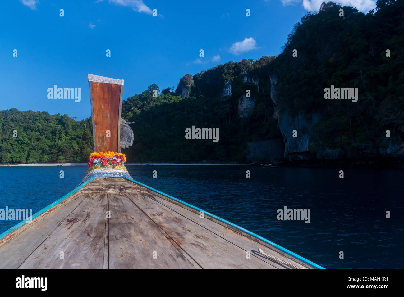 Journey To The Ocean On A Tropical Island Long Tail Boat