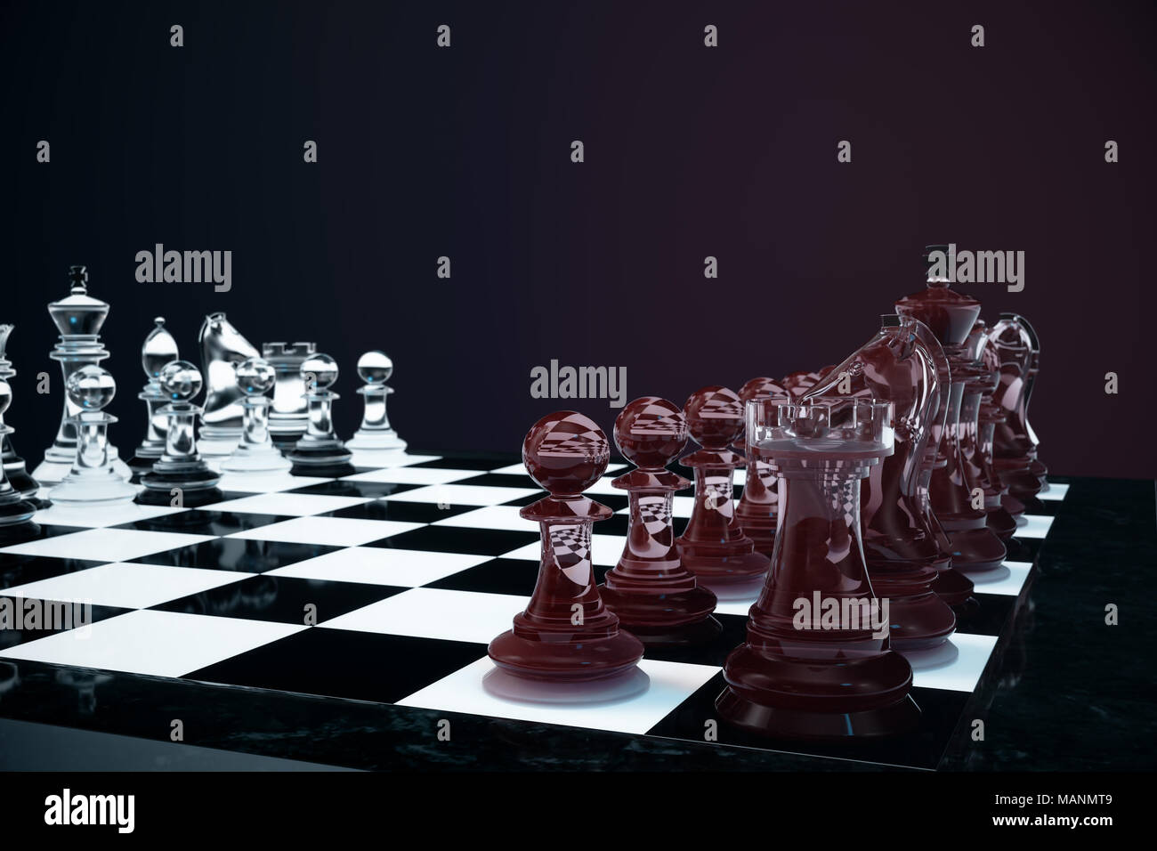 3d Chess concept background. High resolution Stock Photo by