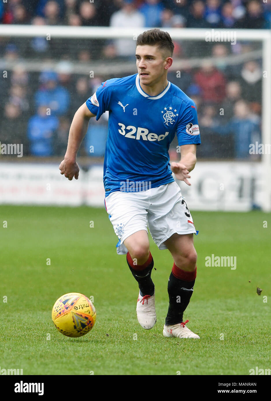 Rangers' Declan John Stock Photo Alamy
