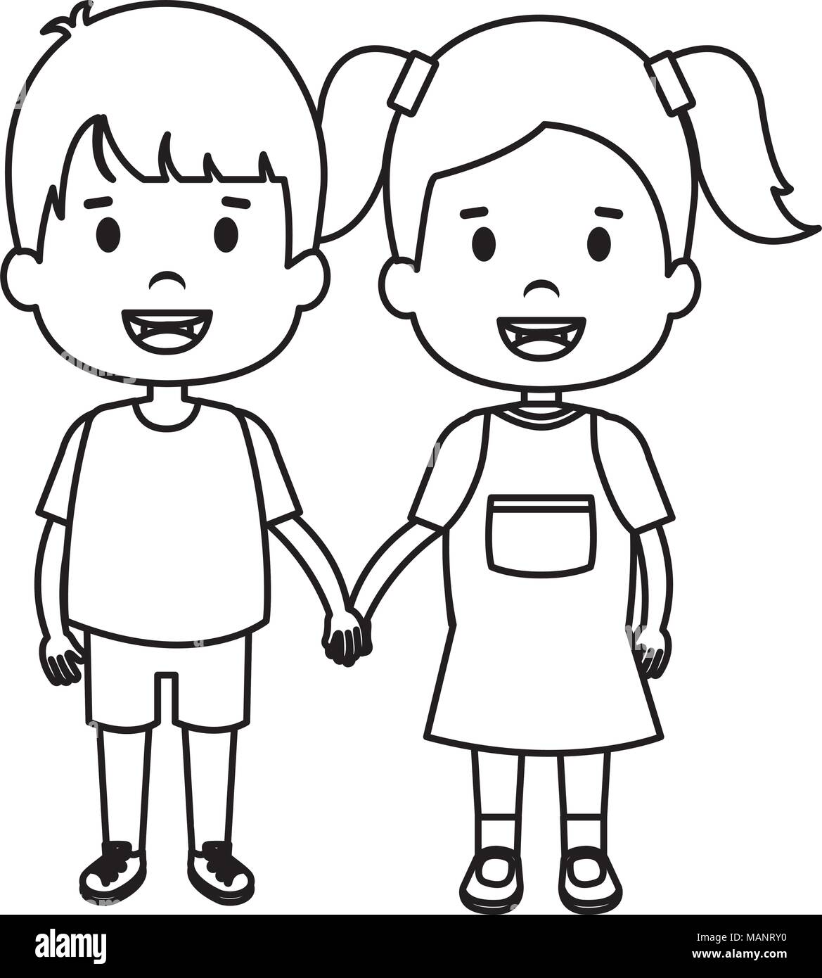 Cartoon Characters Boy Girl Black And White Stock Photos Images Alamy Cartoon Characters Boy Girl Black And White Stock Photos Images Alamy