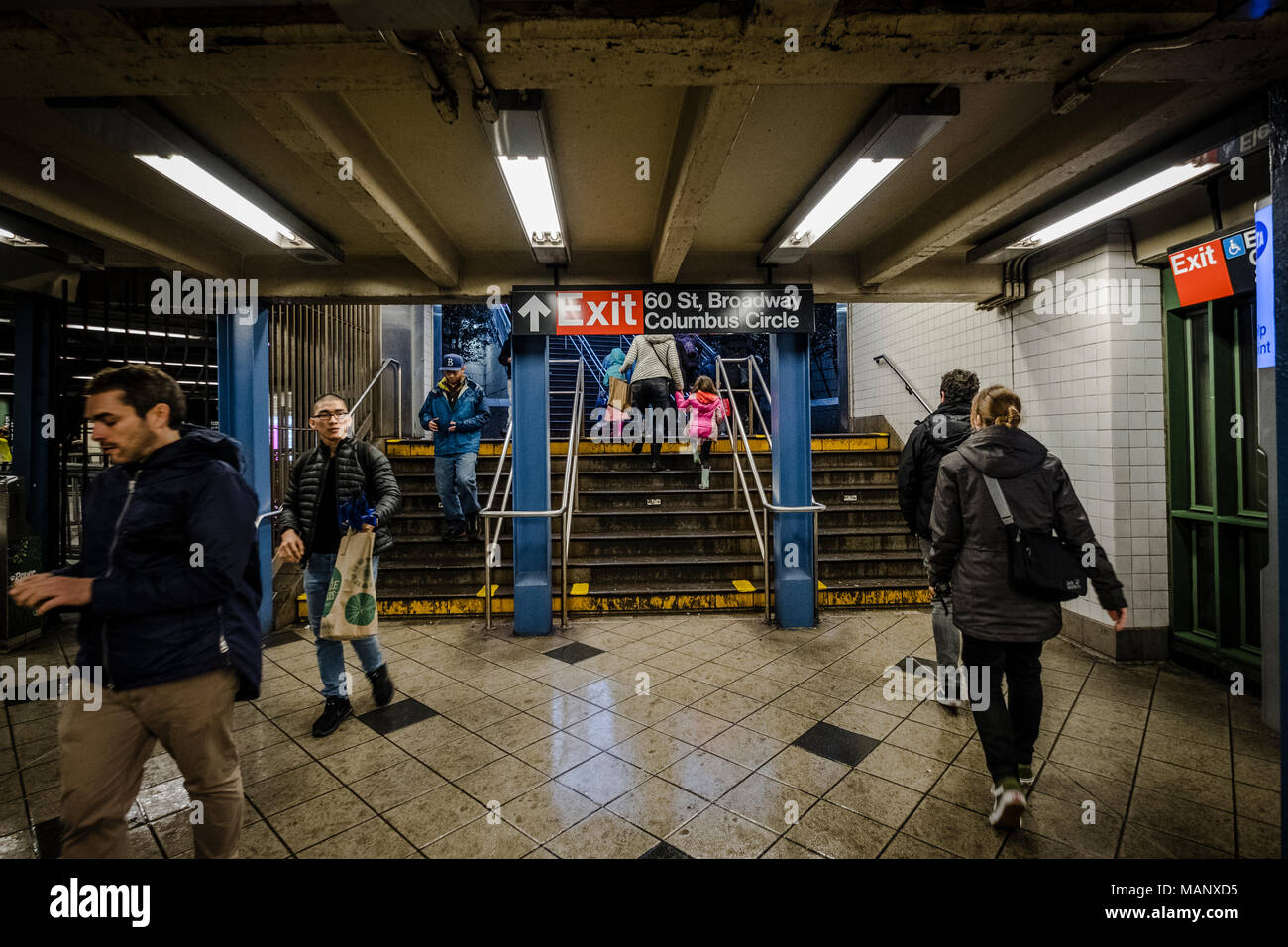 Platform on the NYC Subway is one of the oldest and most extensive ...