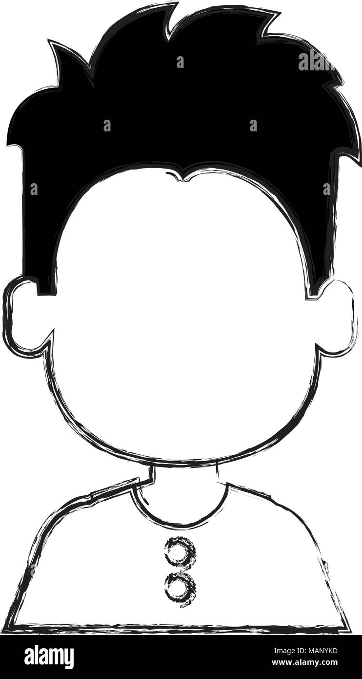 happy little boy character Stock Vector Image & Art - Alamy