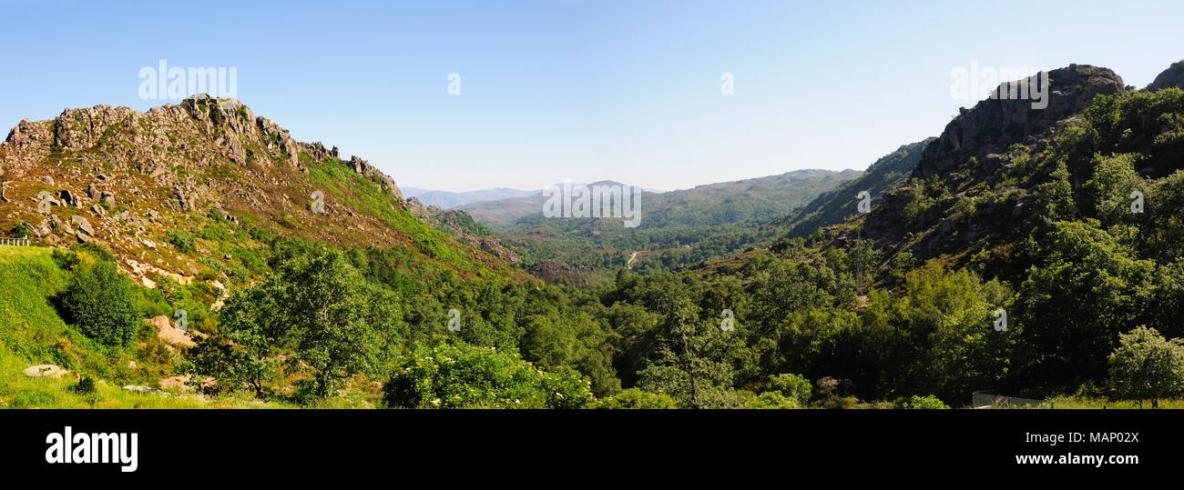 Castro Laboreiro mountain range. Peneda Gerês National Park, Portugal Stock Photo