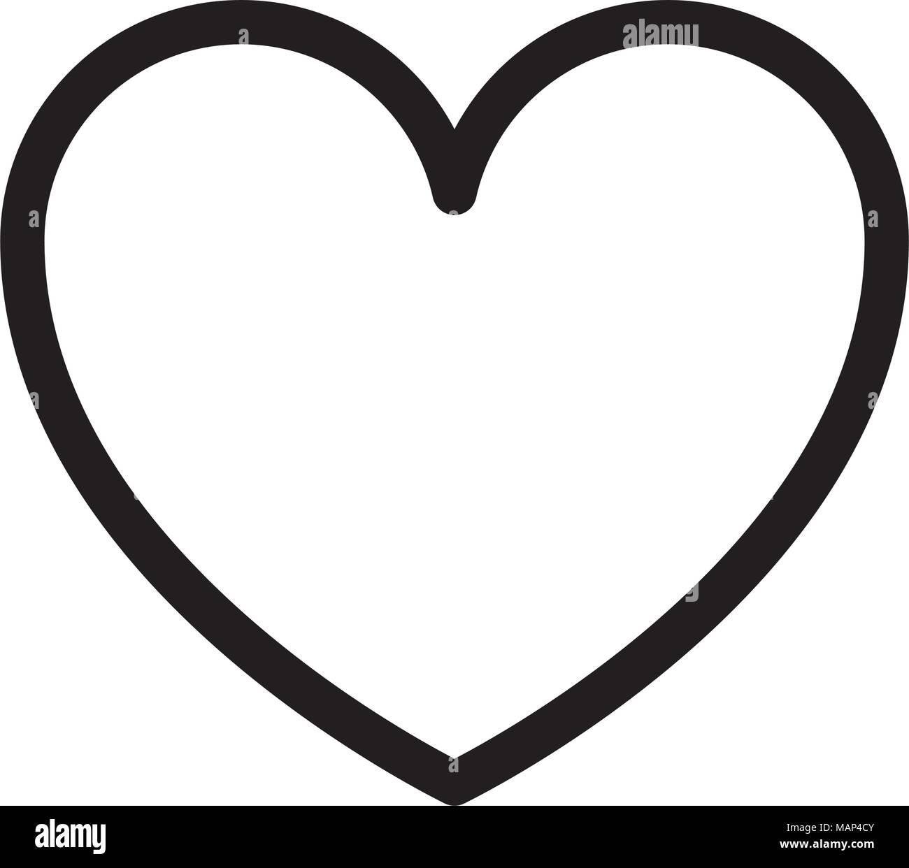 love heart romance passion icon vector illustration Stock Vector Image ...