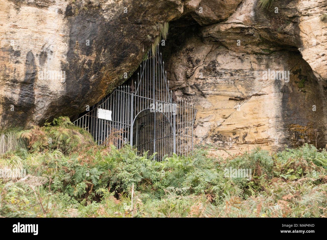 The Kings Caves on the Isle of Arran, Scotland, UK. Stock Photo