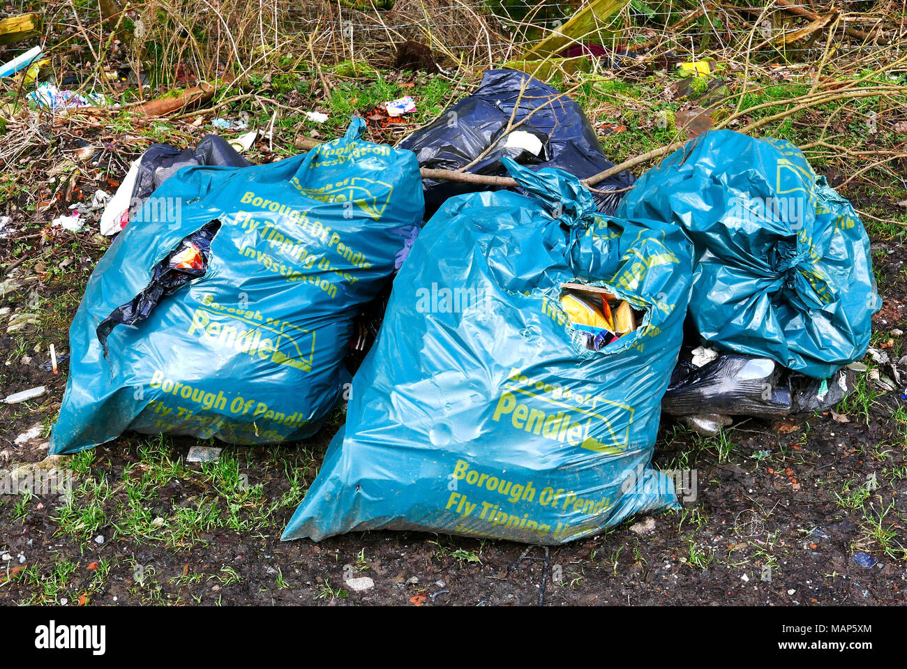 Fly tipping under investigation hires stock photography and images Alamy