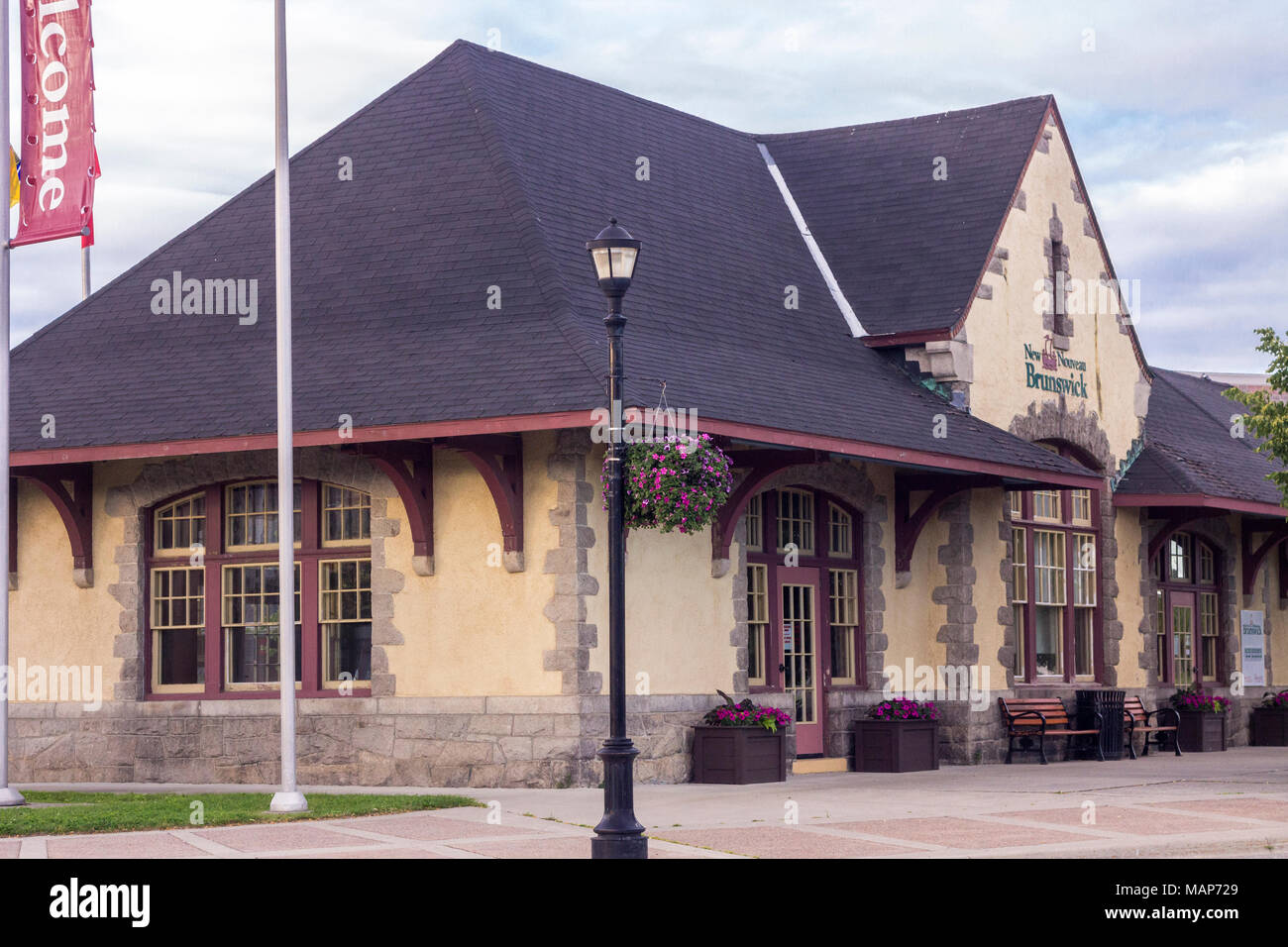 Former tourist office in St. Stephen, New Brunswick, Canada, now The ...