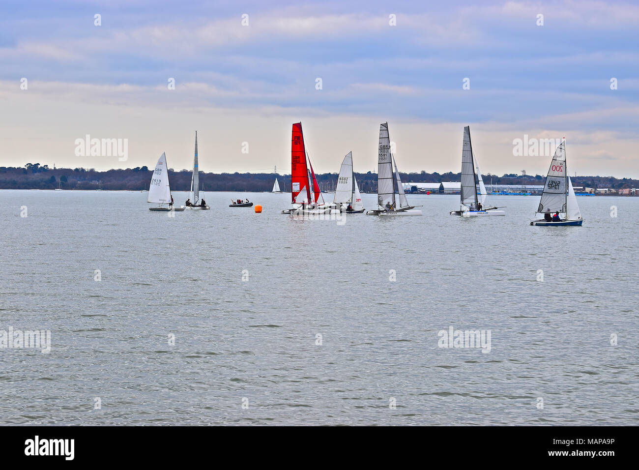 Dinghy sailing hires stock photography and images Alamy