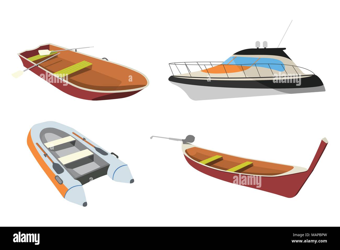 Speed Boat Stock Vector (Royalty Free) 207775897