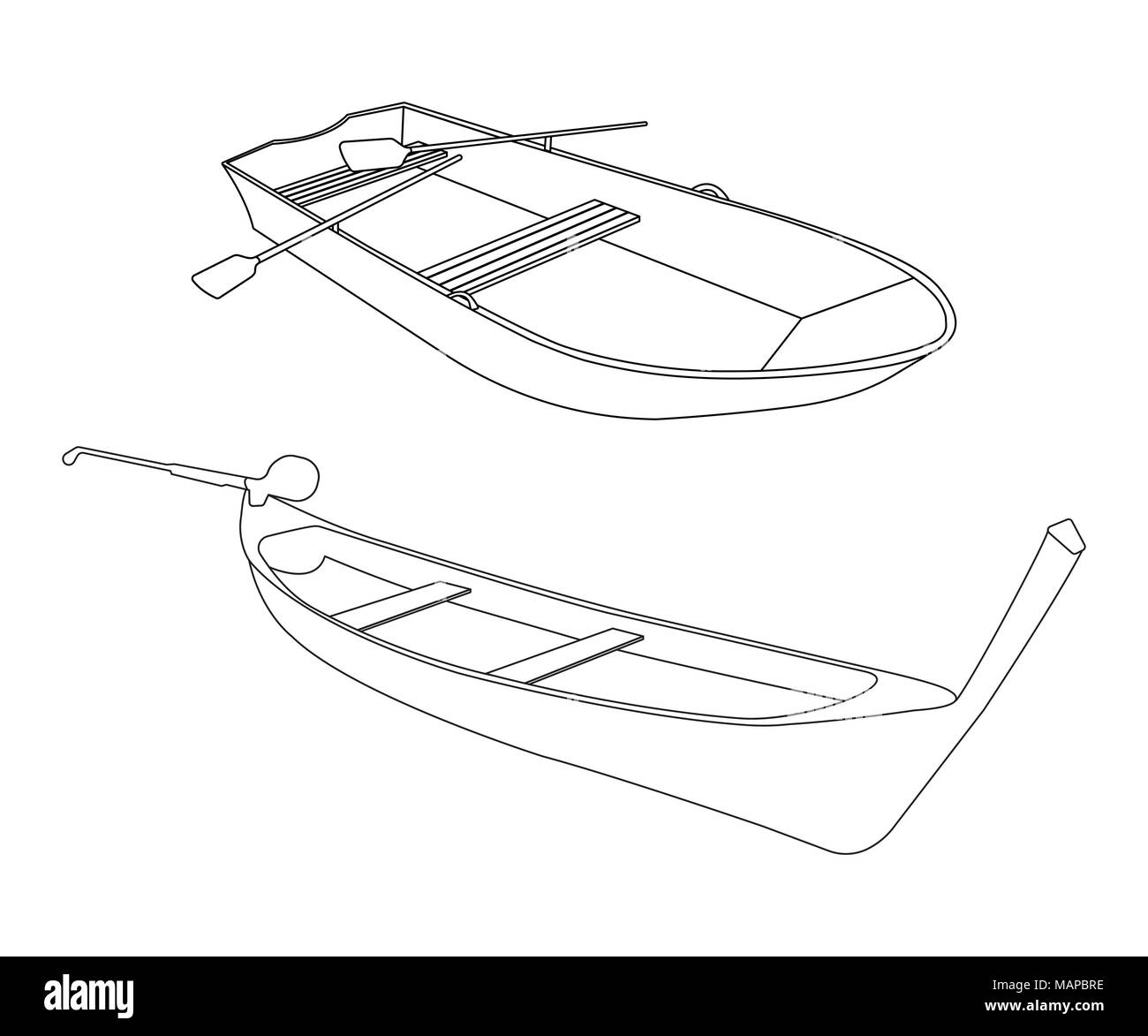White flat sailboat icon Black and White Stock Photos & Images - Alamy