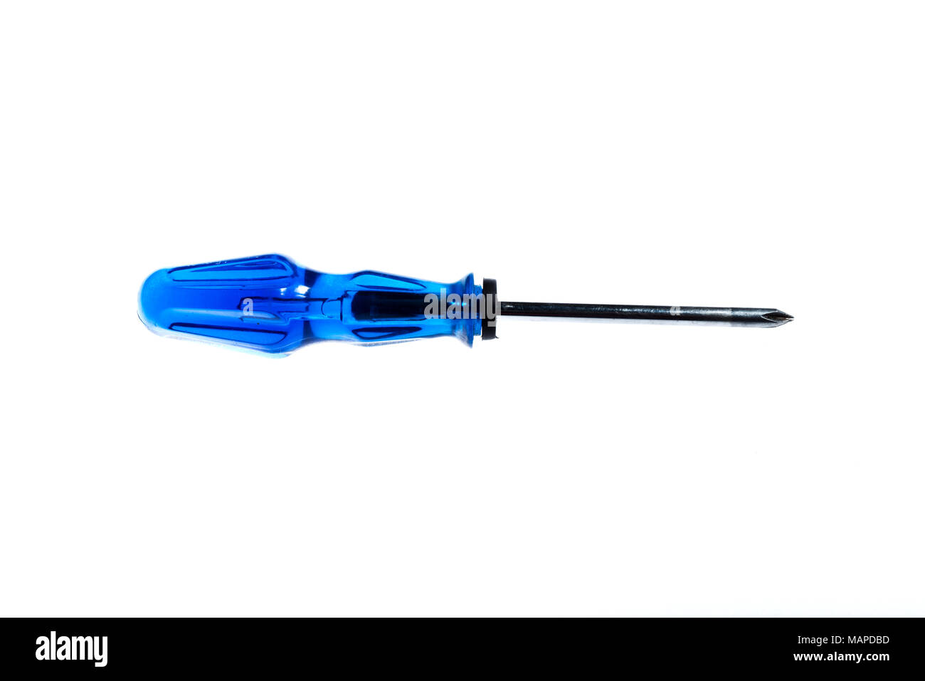 blue philips screwdriver isolated on white background Stock Photo Alamy