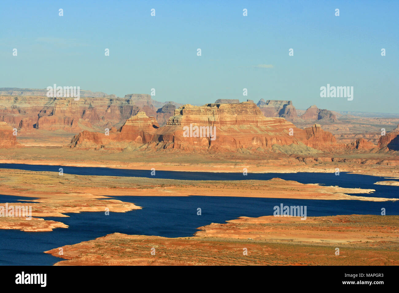 Landscape Lake Powell, Utah Stock Photo Alamy