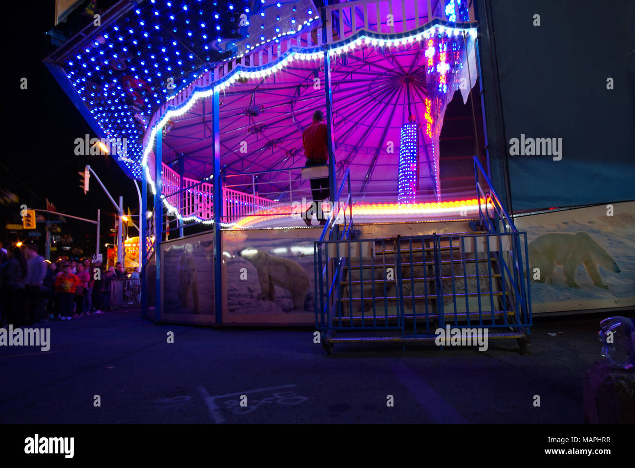 CNE Ride Long Exposure Stock Photo