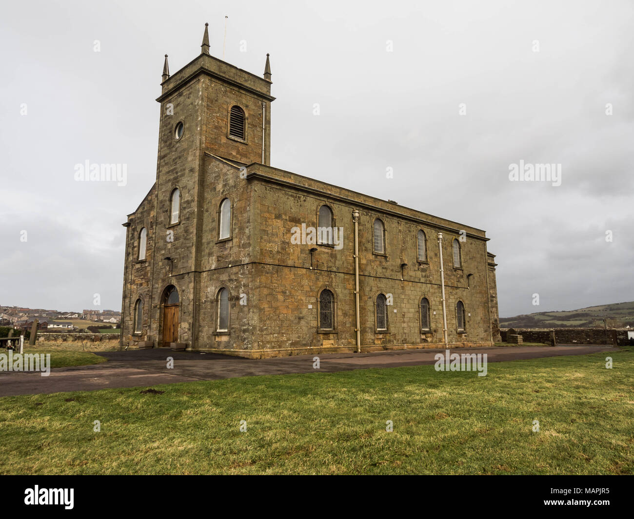 St Bridget's Church Moresby, Whitehaven, Cumbria, England Stock Photo