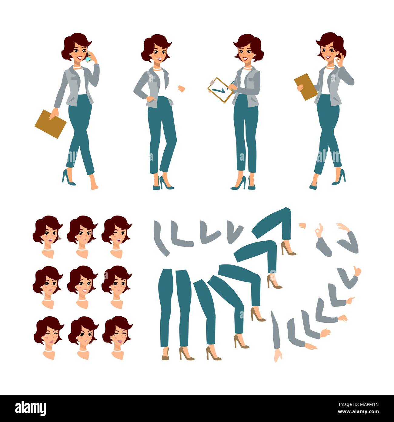 Leg postures Stock Vector Images - Alamy