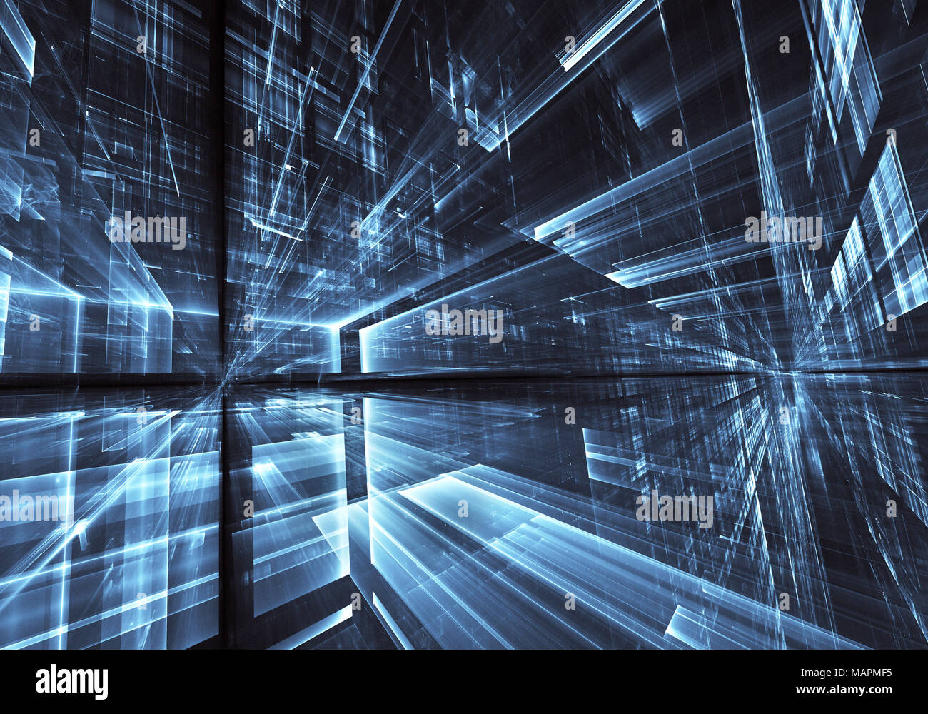 Abstract Computer Technology Background