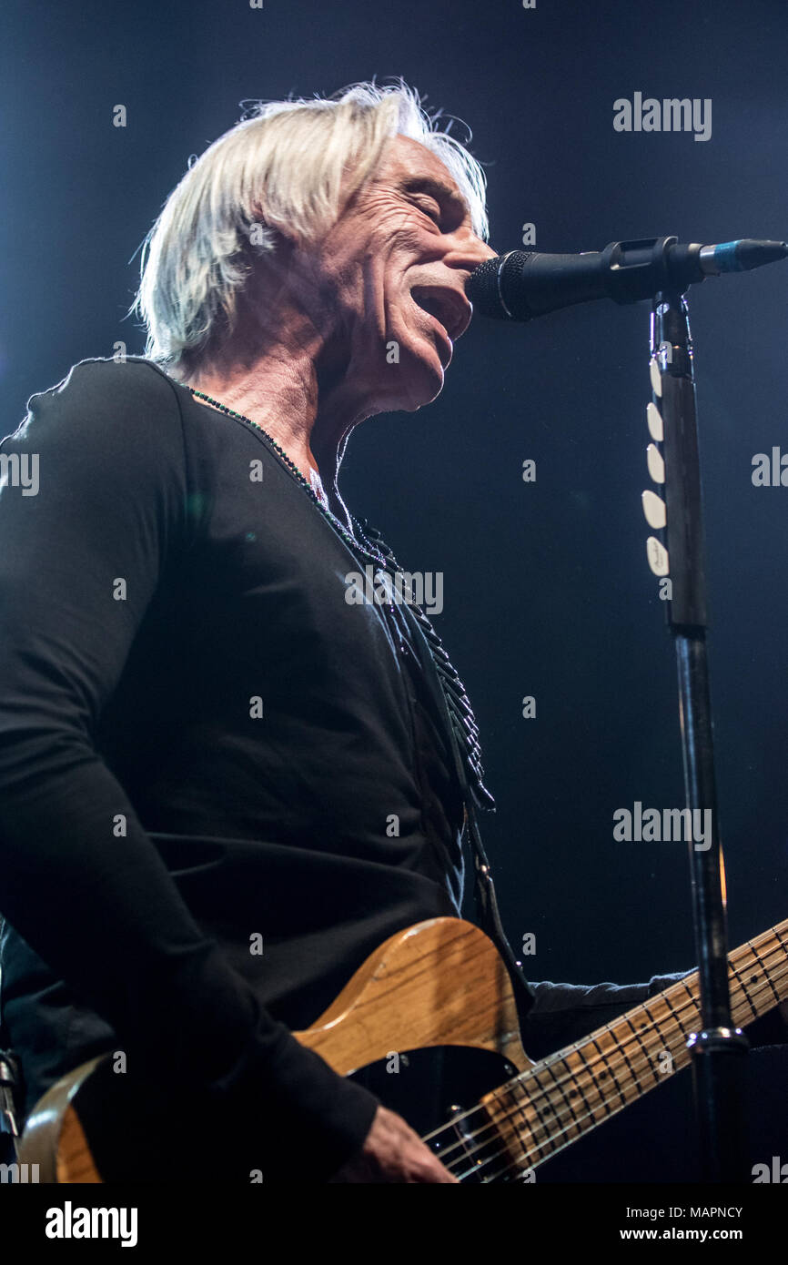 Paul Weller performing live at the Bournemouth international Centre ...