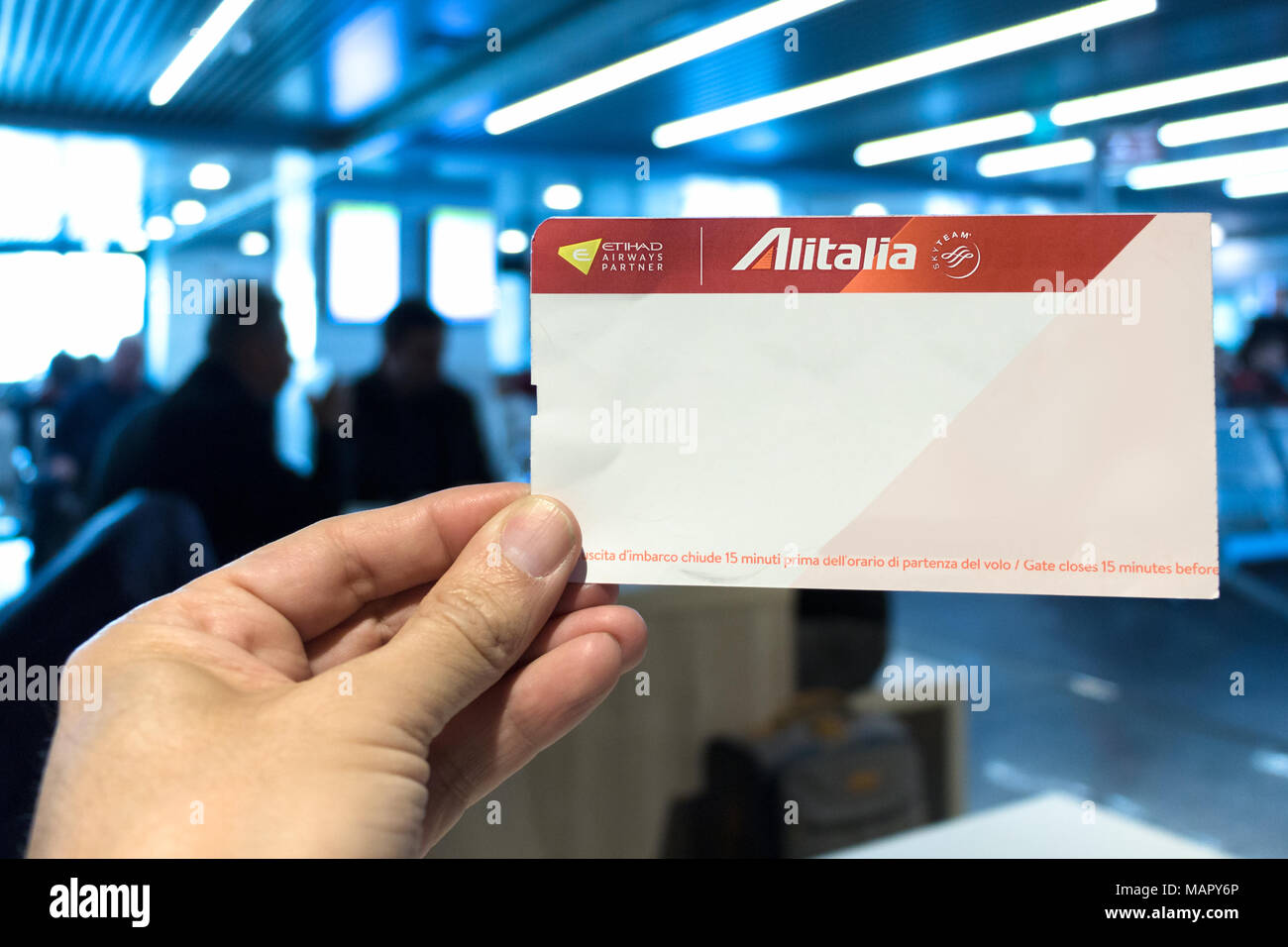 boarding pass alitalia