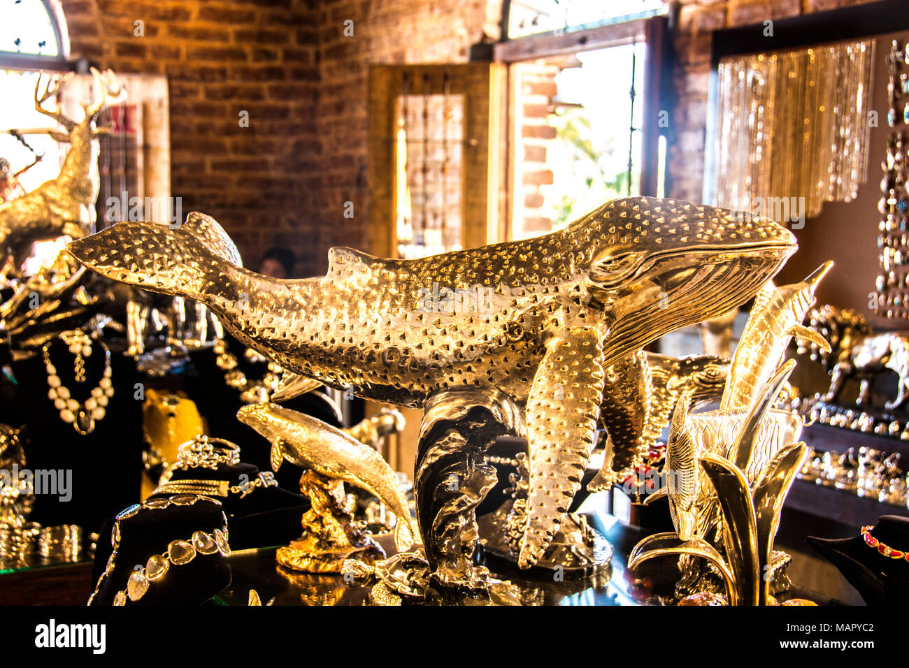 Various types of folk art and art work, Todos Santos, Baja California