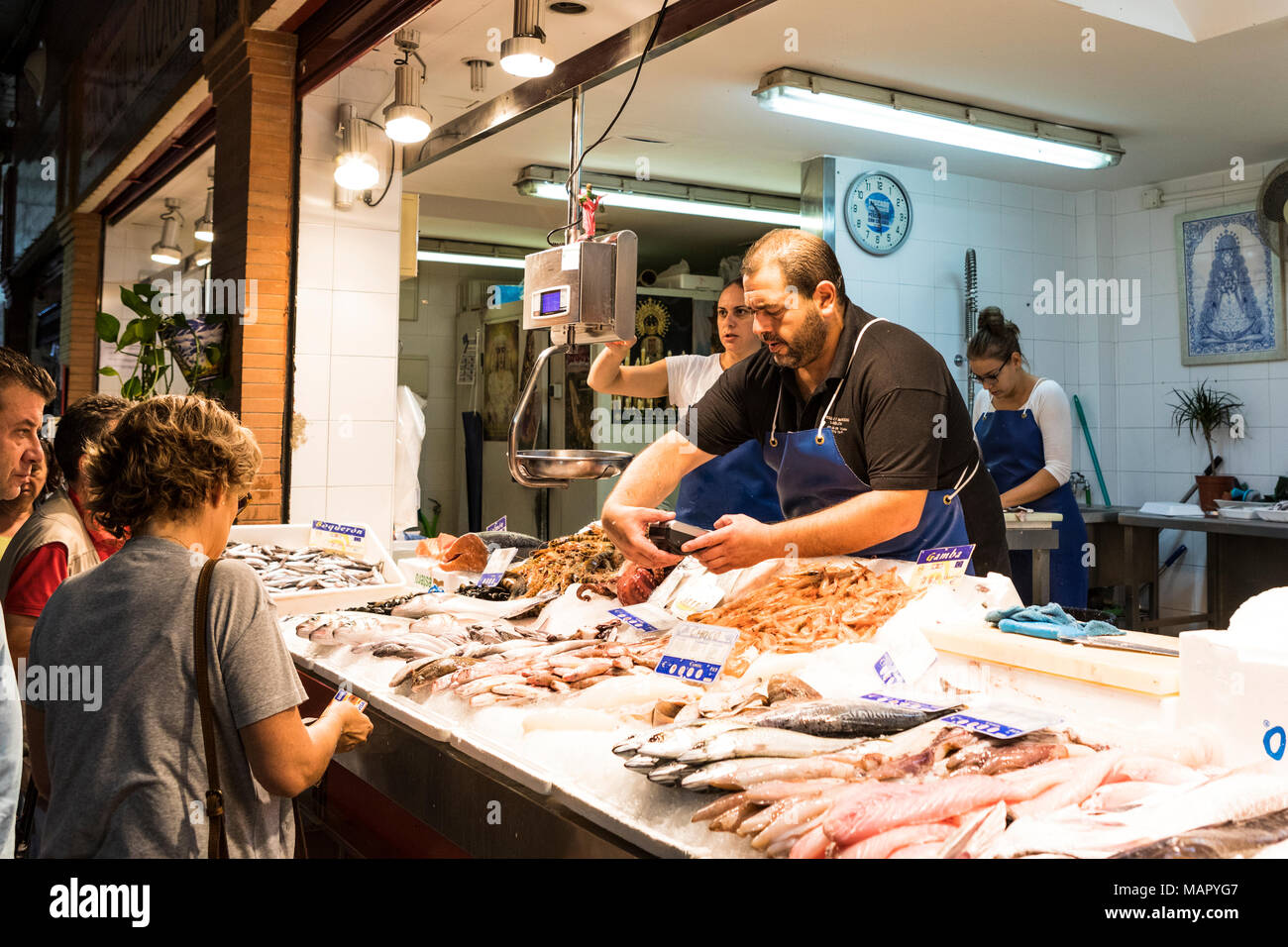 Triana market seville hi-res stock photography and images - Alamy