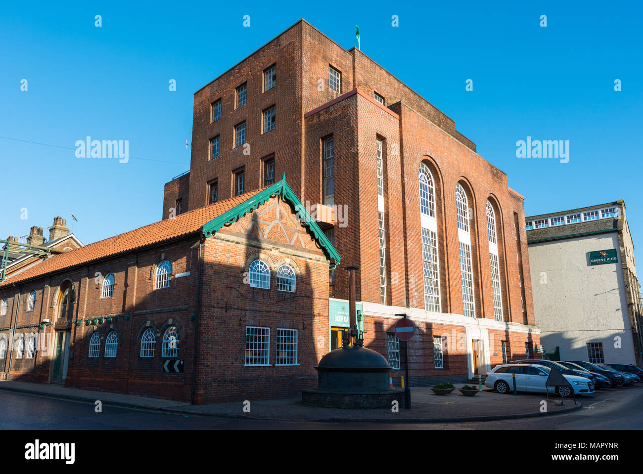 Bury st edmunds greene king brewery hires stock photography and images