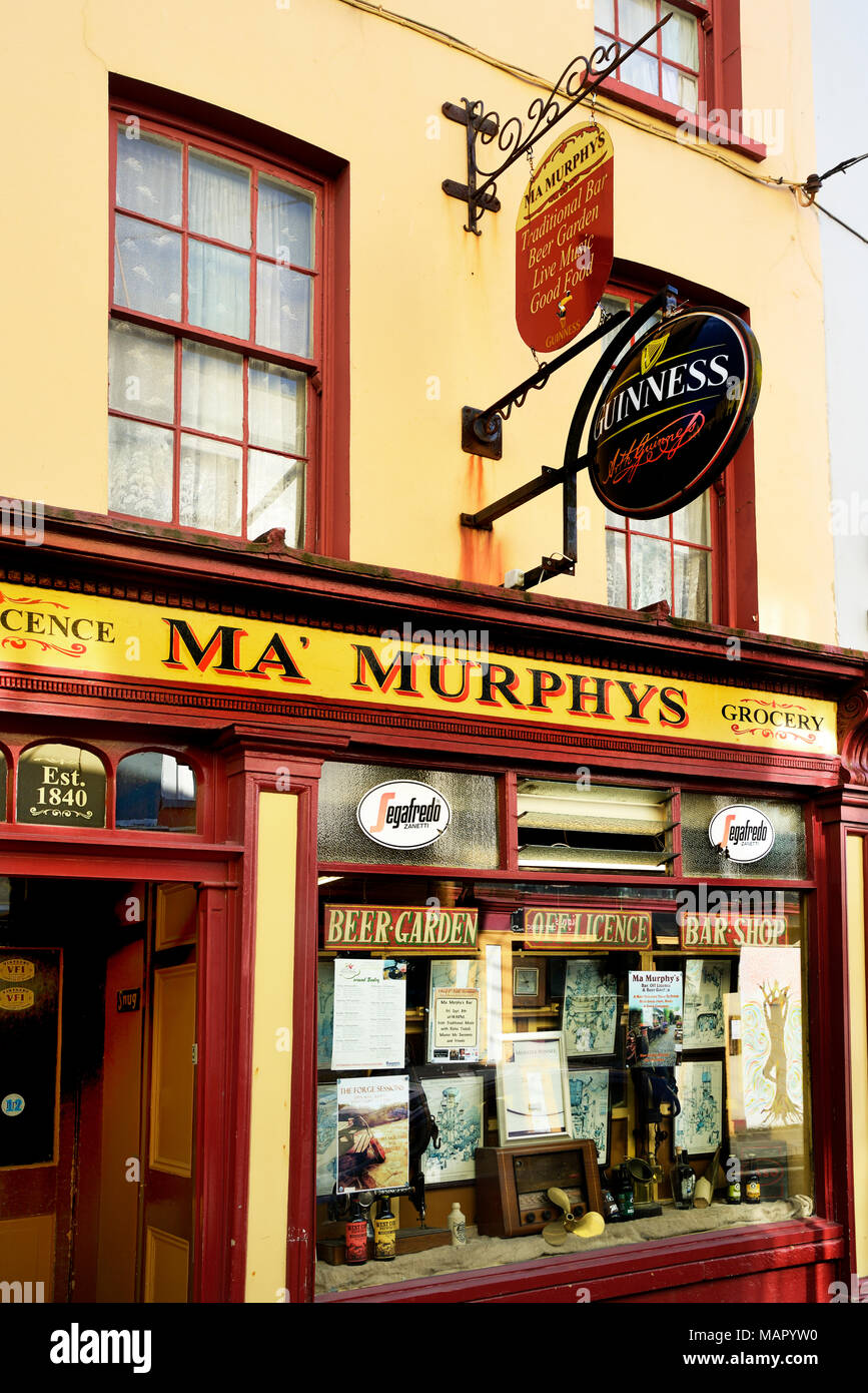 Bar, grocery shop and off licence, New Street, Bantry, Wild Atlantic