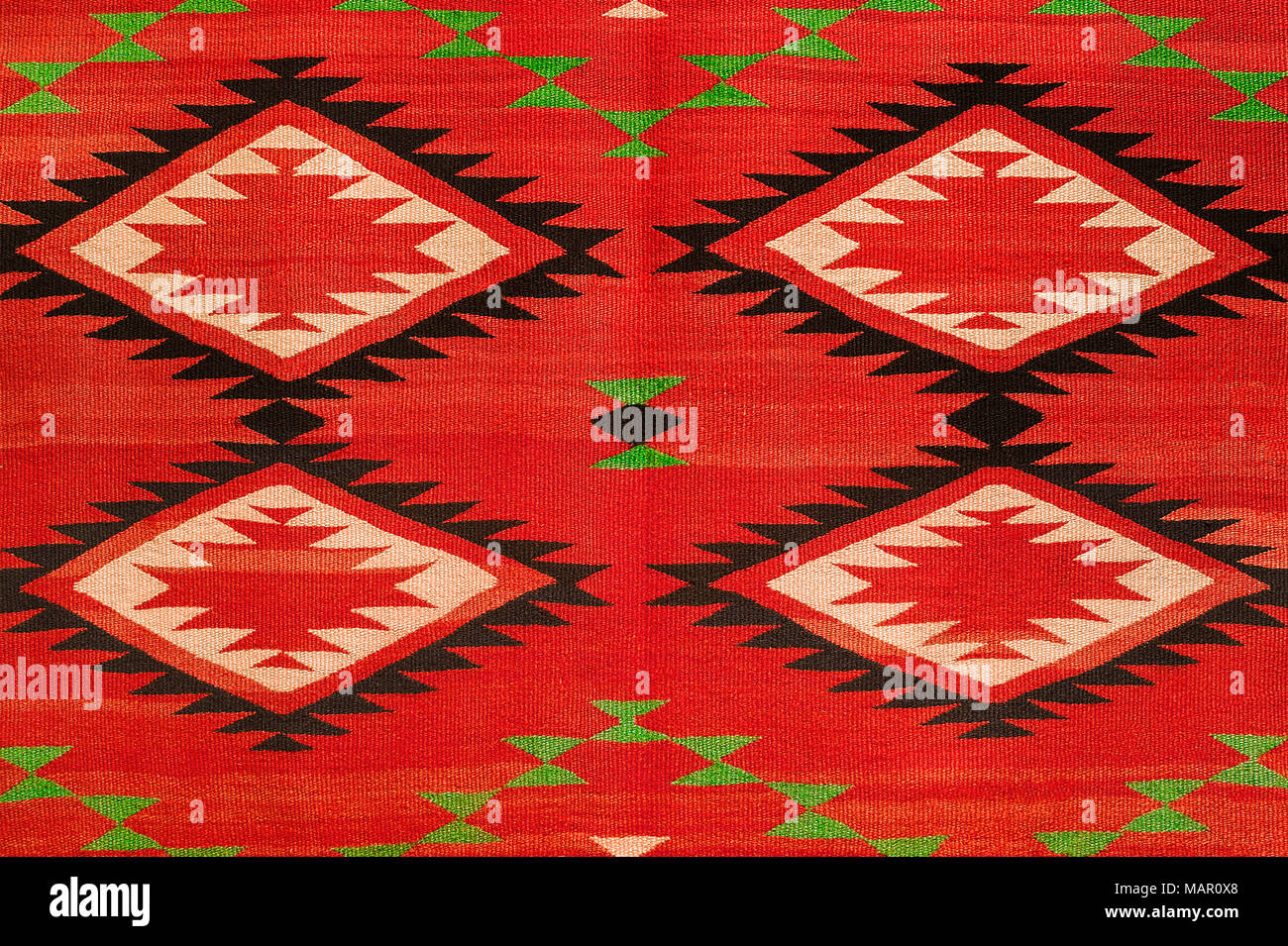 Navajo Blanket, circa 1880 Stock Photo Alamy