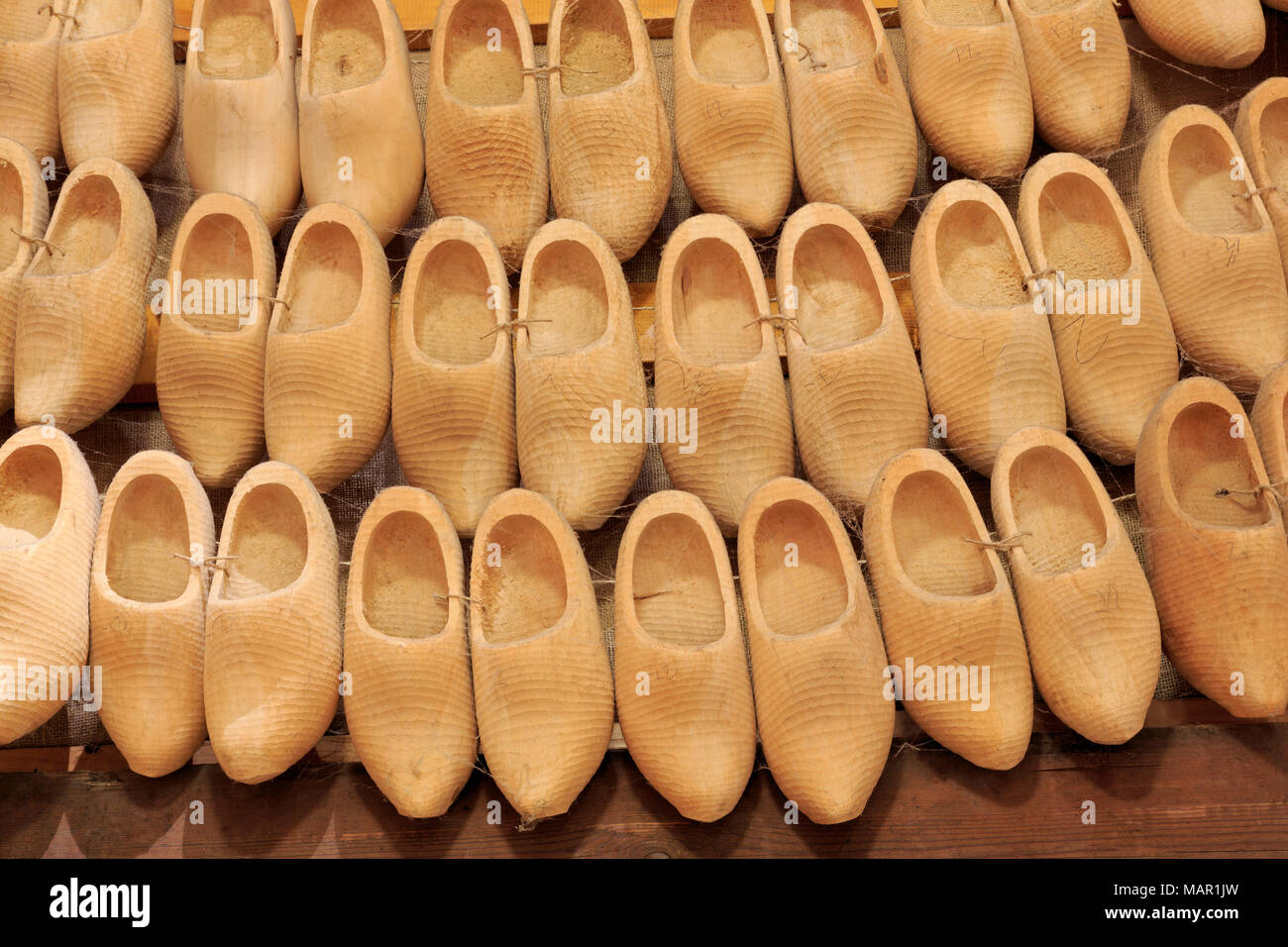 Wooden Shoe Factory, Marken Island, North Holland, Netherlands, Europe