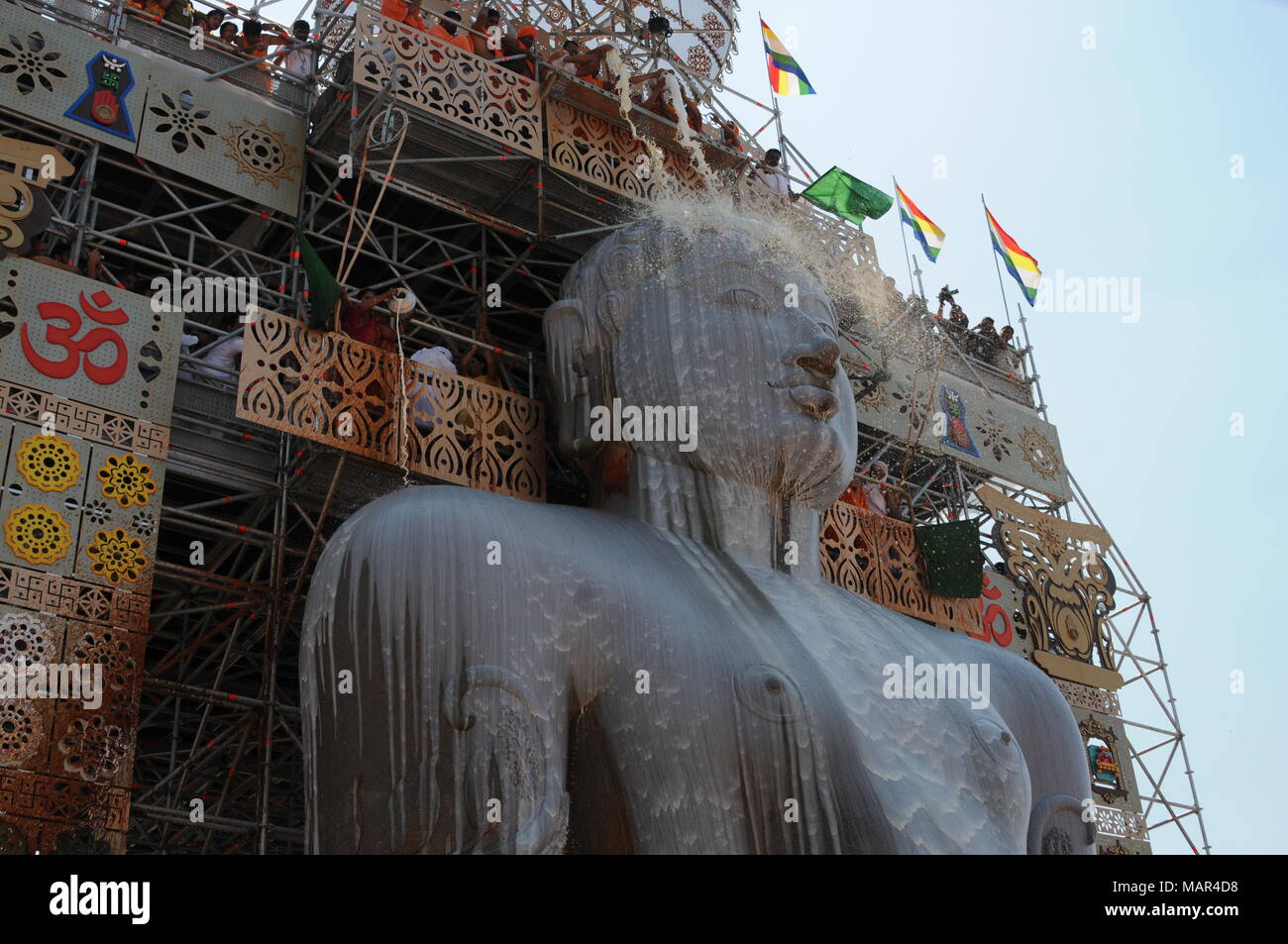 Mahamastakabhisheka festival The anointment of the Bahubali