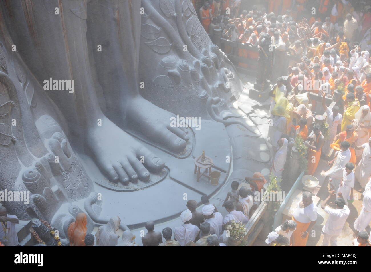 Mahamastakabhisheka festival The anointment of the Bahubali