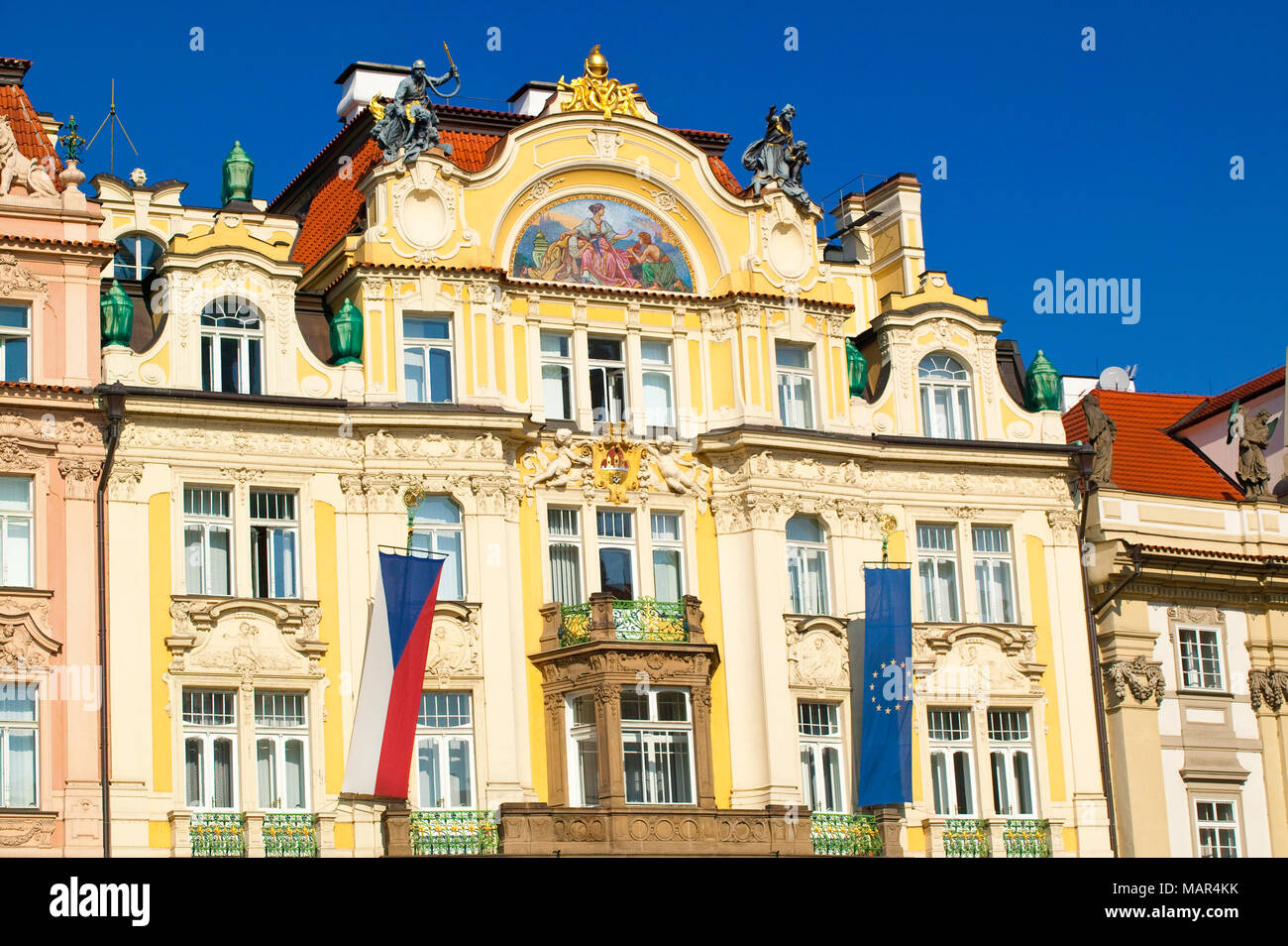 Old Town Hall Prague Czech Republic Stock Photo