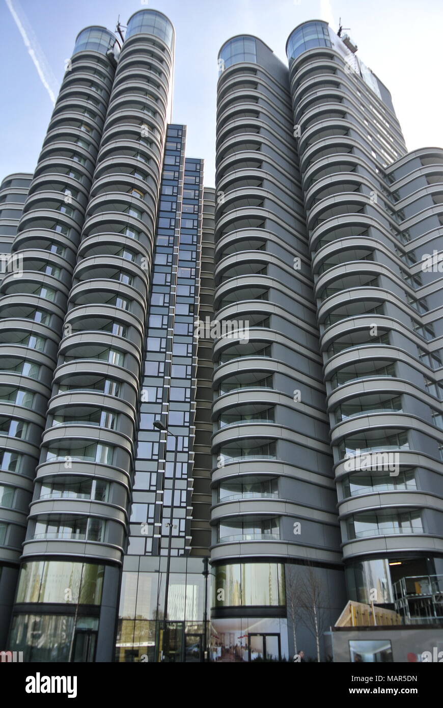 The Corniche, Luxury apartments development on Albert Embankment