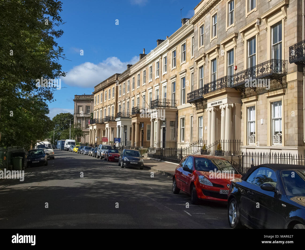Glasgow west end houses hires stock photography and images Alamy
