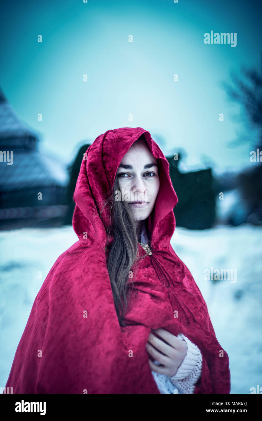 Blue velvet cloak hi-res stock photography and images - Alamy