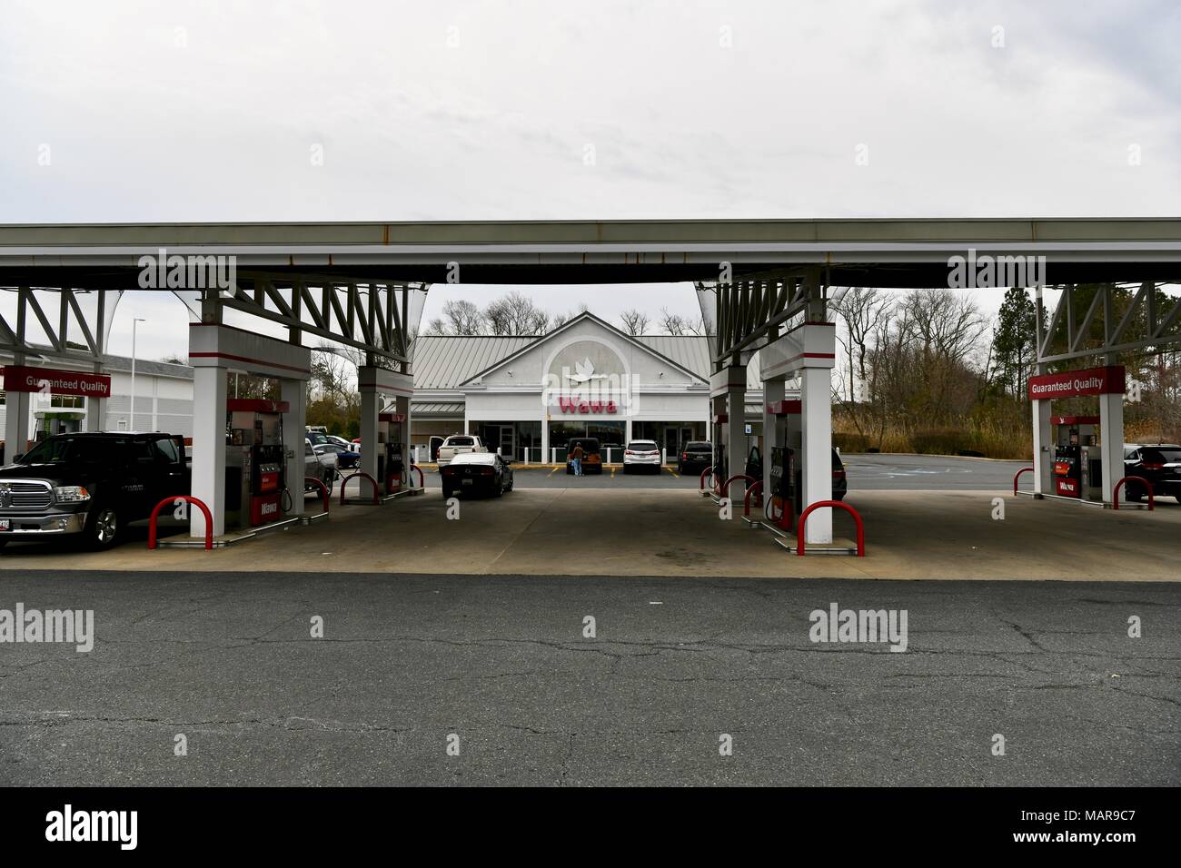 WAWA convenience store in Ocean City, Maryland, USA Stock Photo Alamy