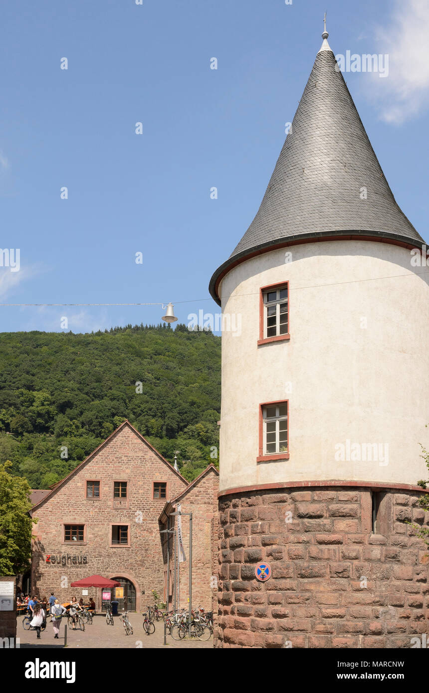 Marstall, Zeughaus, Heidelberg, Baden-Württemberg, Deutschland Stock Photo