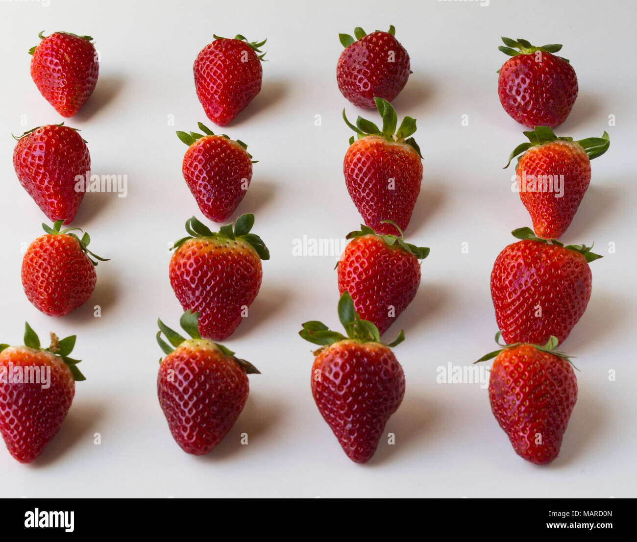 Seamless pattern strawberries white hi-res stock photography and images ...