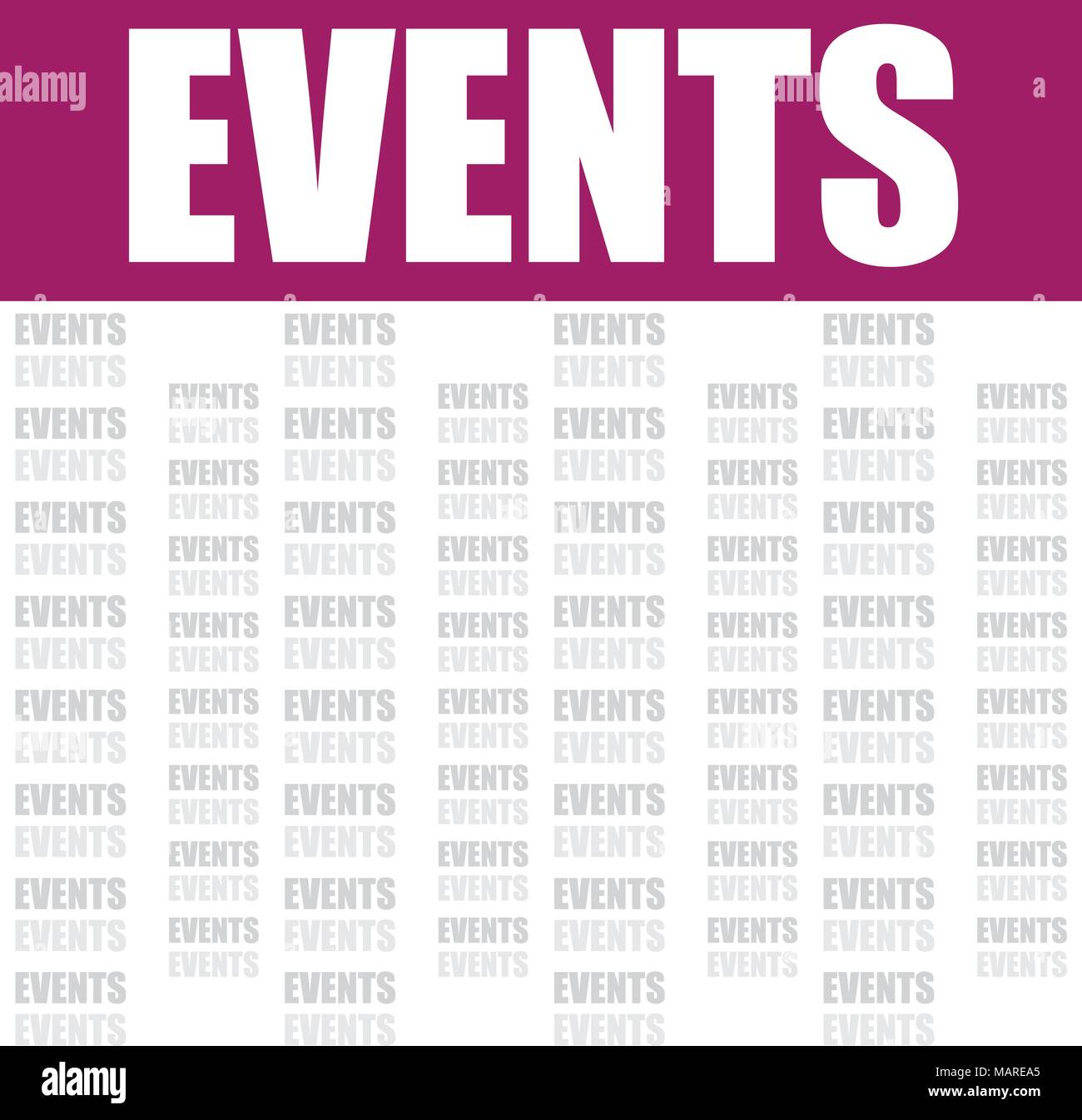 events word, vector background Stock Vector Image & Art Alamy