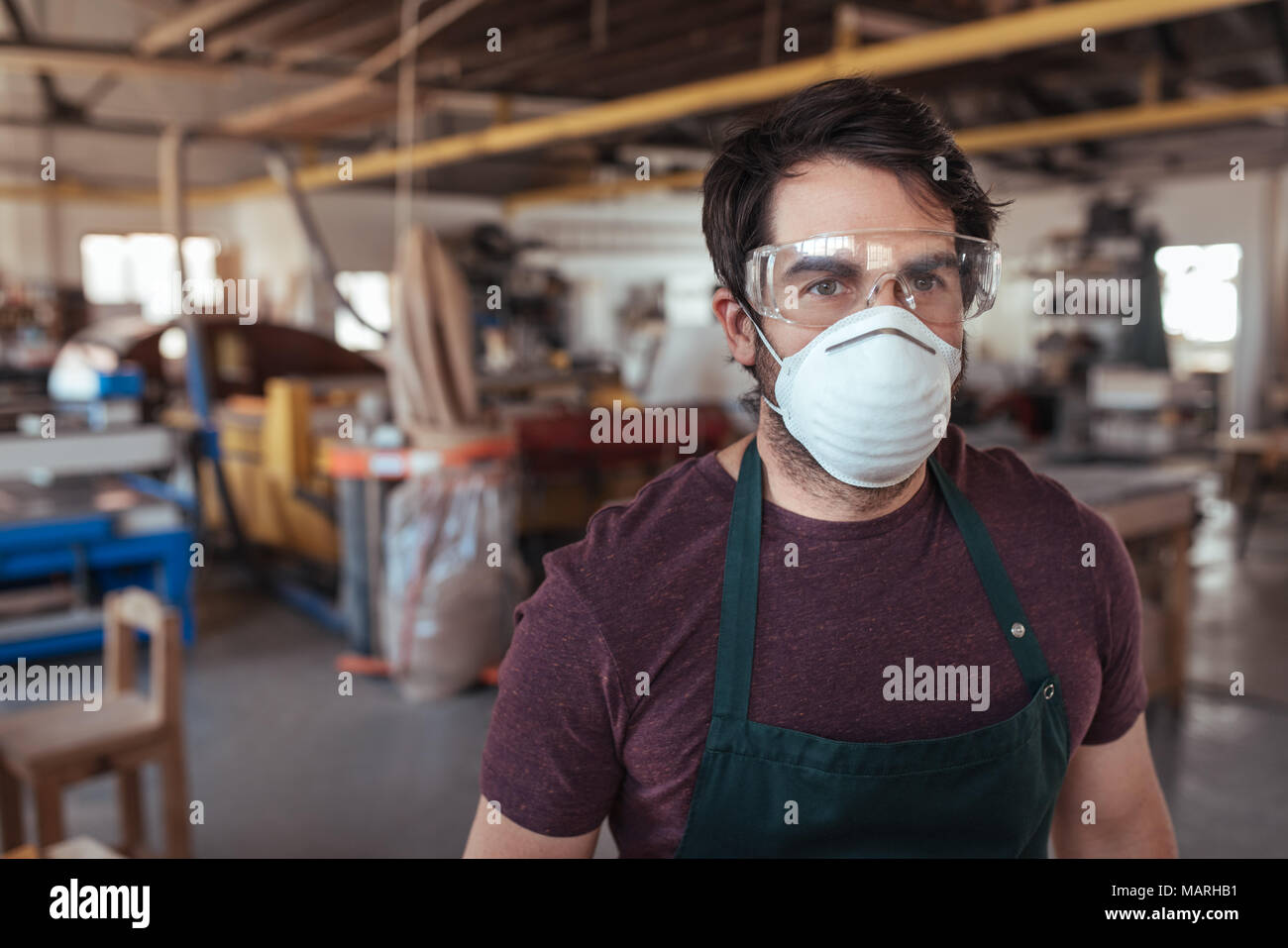 Wearing protective gear hires stock photography and images Alamy