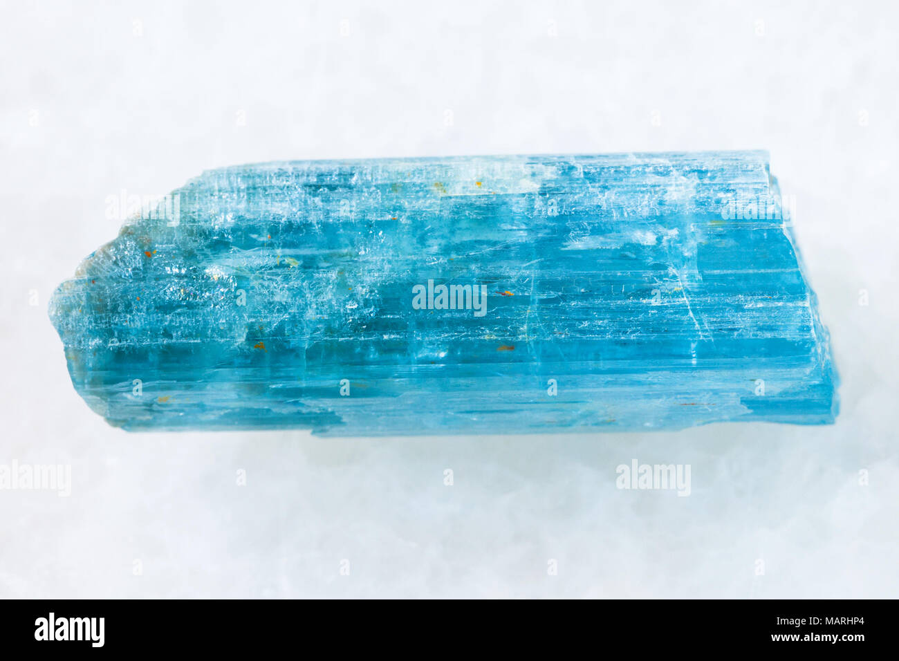 macro shooting of natural mineral rock specimen - rough crystal of ...