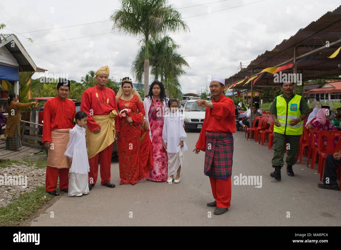 Malay wedding ceremony in Sarawak Malaysia Stock Photo Alamy