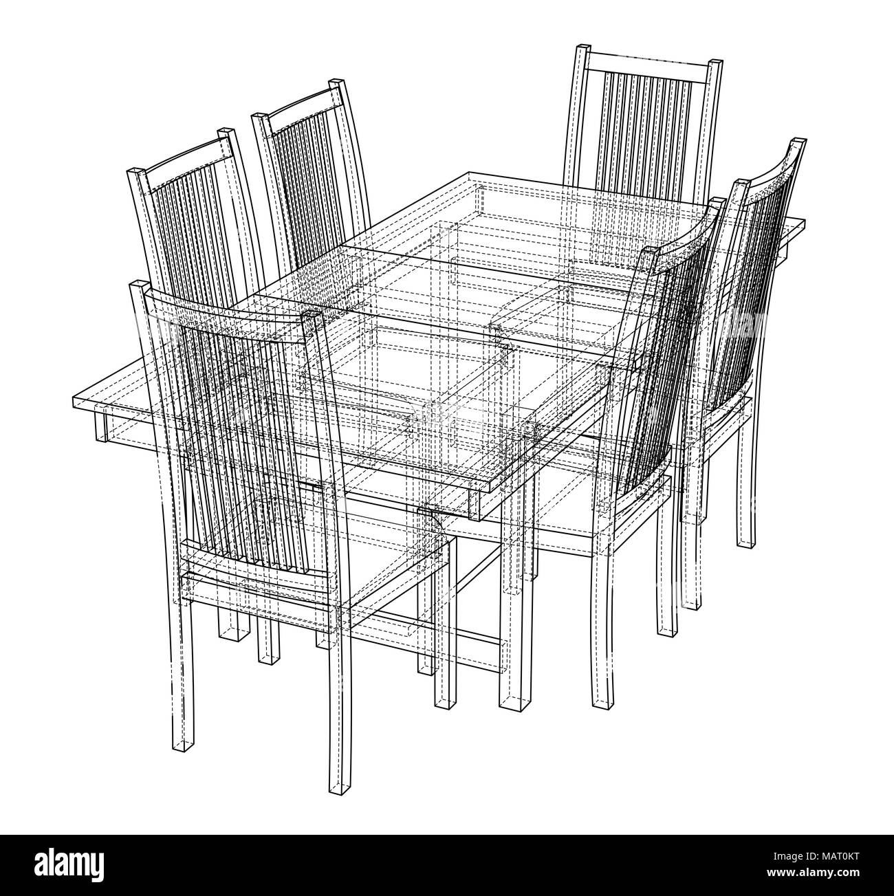 Dinner Table With Chairs Stock Photo Alamy dinner-table-with-chairs-stock-photo-alamy