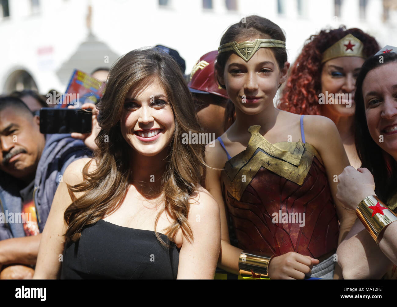 Los Angeles, California, USA. 3rd Apr, 2018. Jessica Altman, left